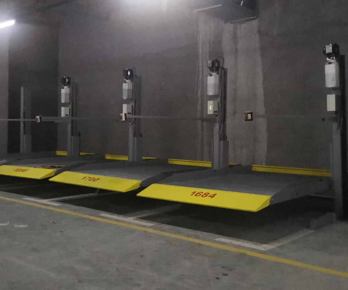 峨眉山市兩層簡易類機械停車設備回收