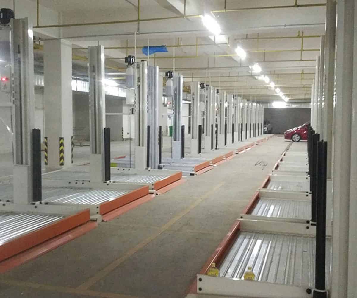 仁壽縣兩層升降立體停車位安裝