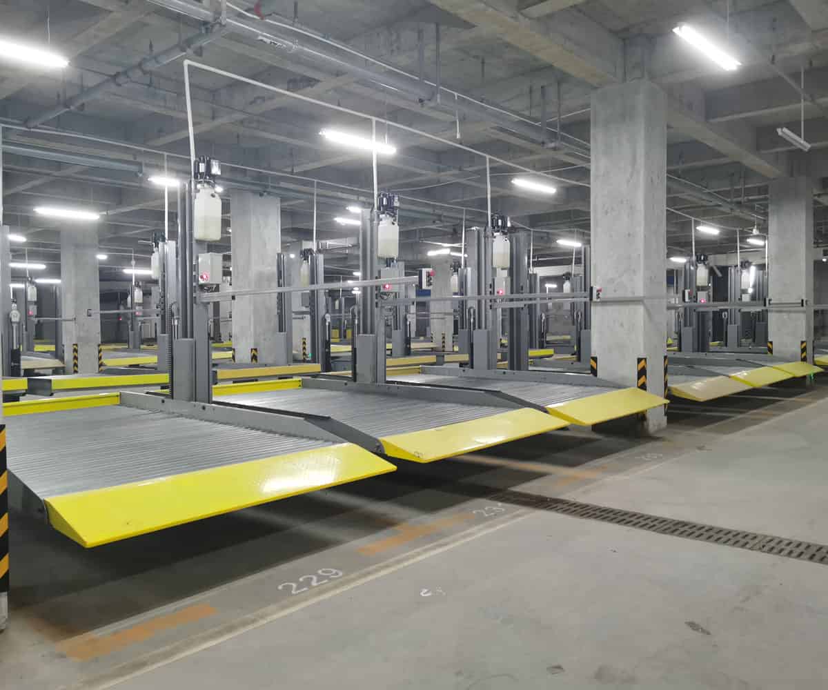 湖北省三層升降橫移式立體車庫停車設(shè)備出租