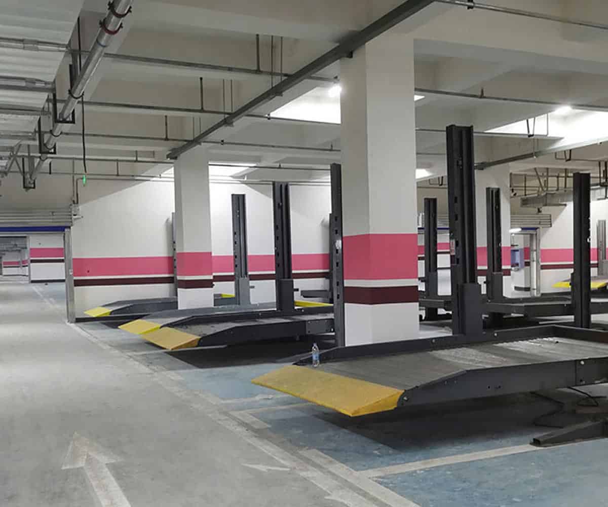 鄰水縣家用升降式機械式立體車庫過驗收