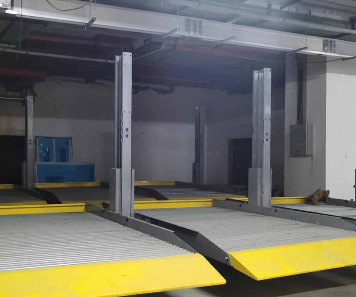 雙層PSH型機械式立體停車設備改造