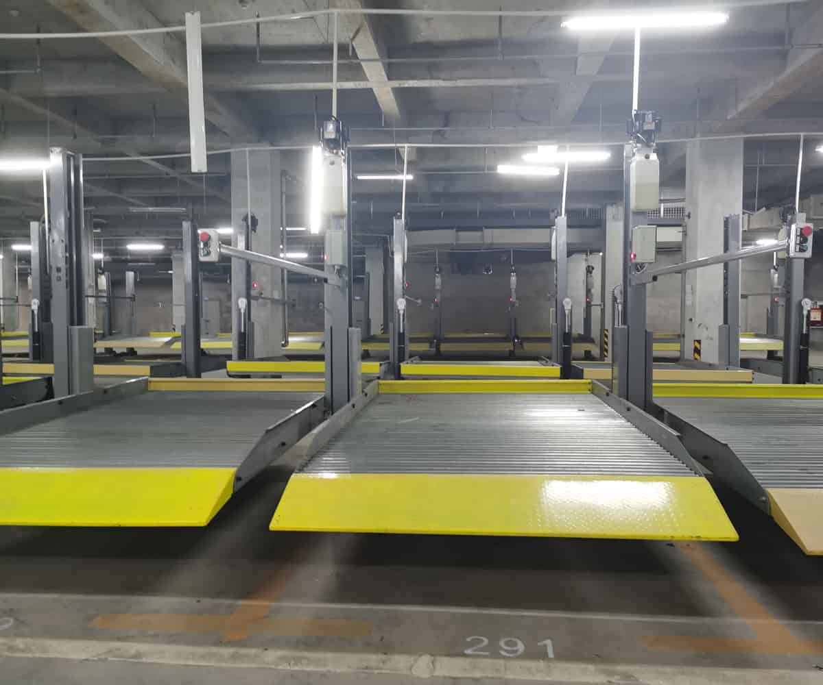 仁壽縣二層簡易式立體停車庫拆除