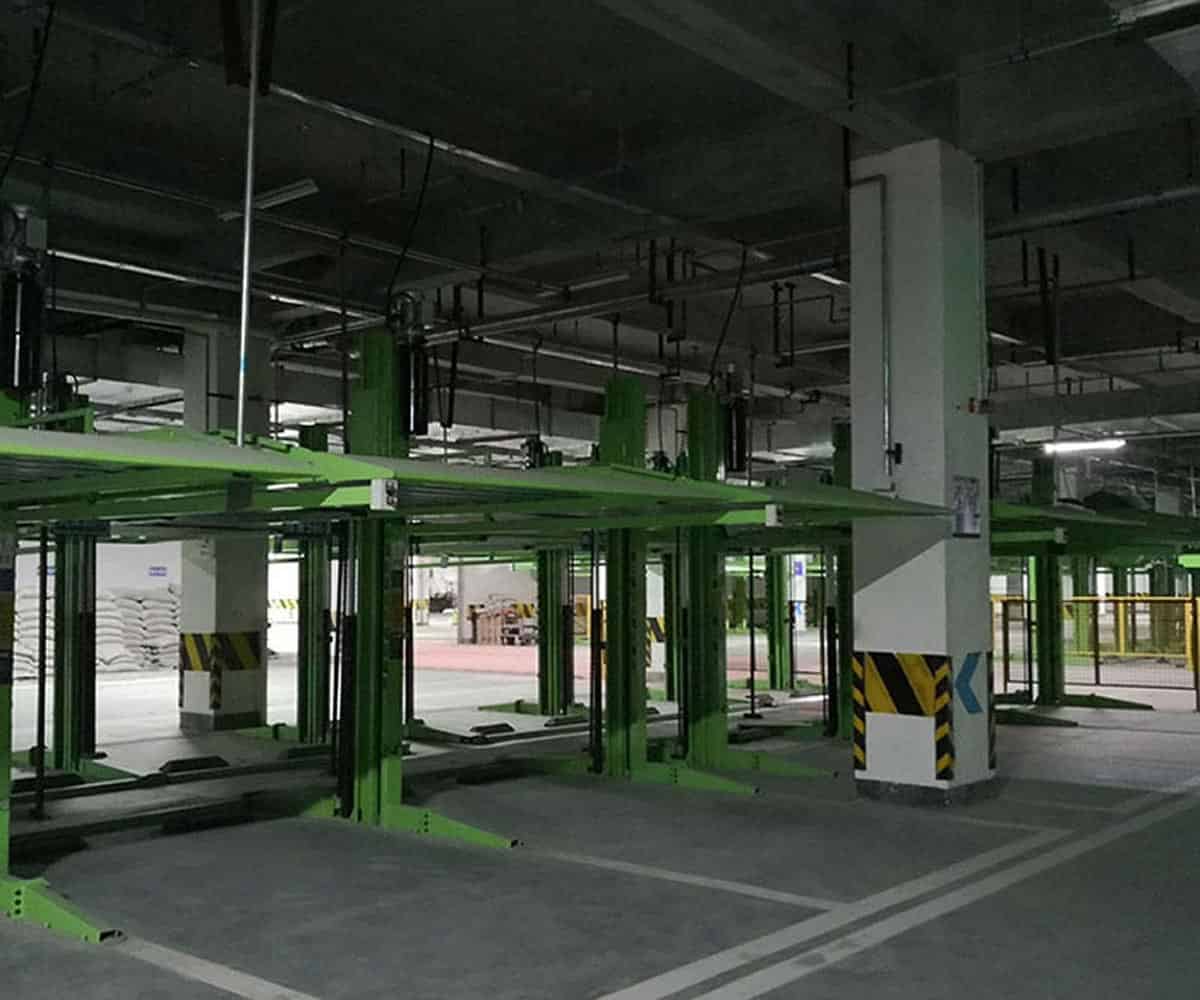 色達縣三層升降平移立體車位回收