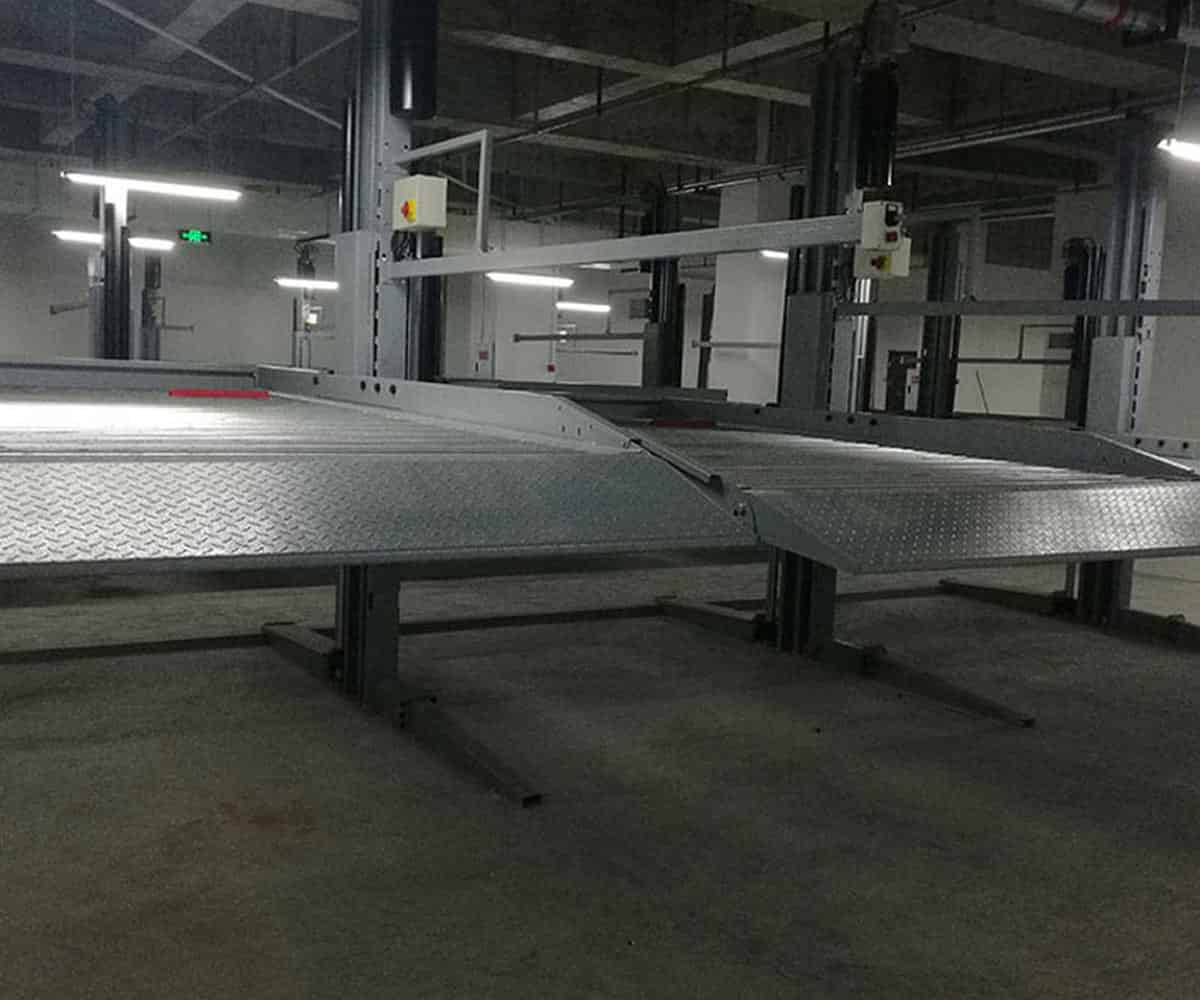 重慶市二層升降式立體車庫停車設備短租