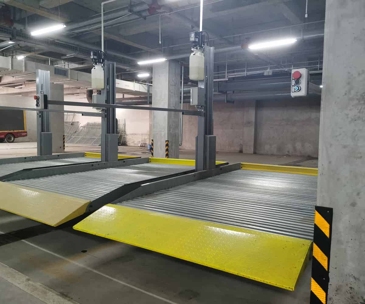 升降橫移式立體停車庫過驗收