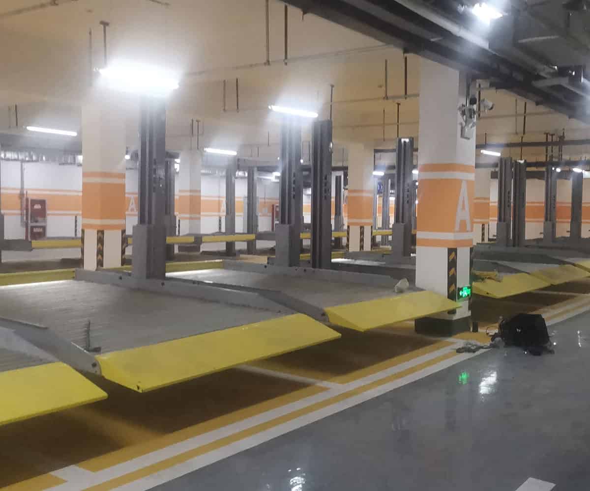 色達縣升降平移停車立體車庫過規劃