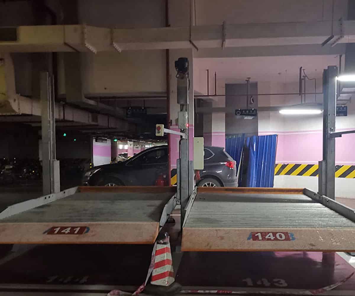 湖北省雙層升降橫移立體車位過驗(yàn)收