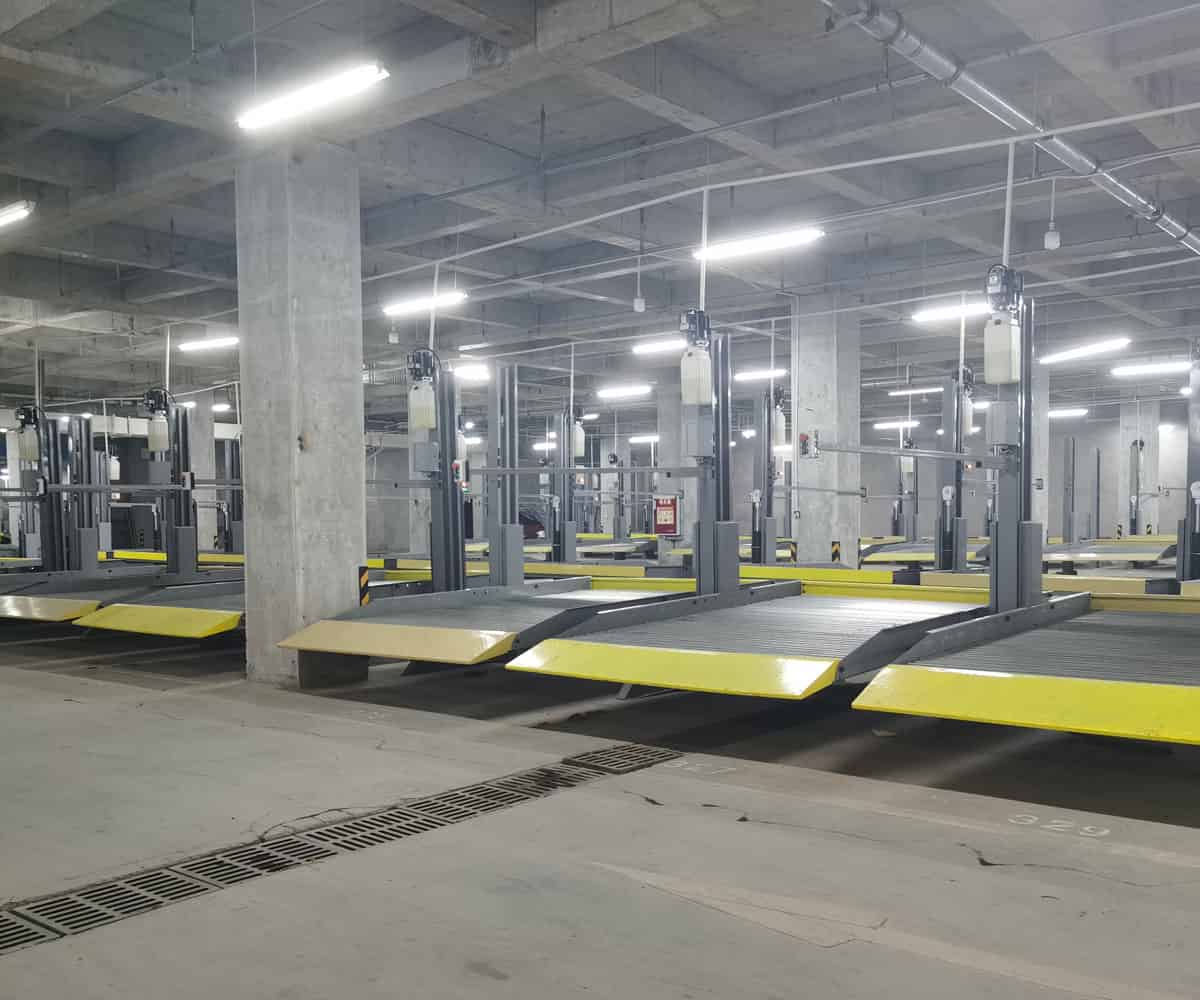 雅安市二層PSH型立體車庫停車設(shè)備短租