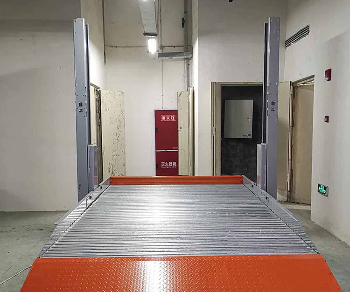 鄰水縣兩層升降橫移式機械立體停車設備改造