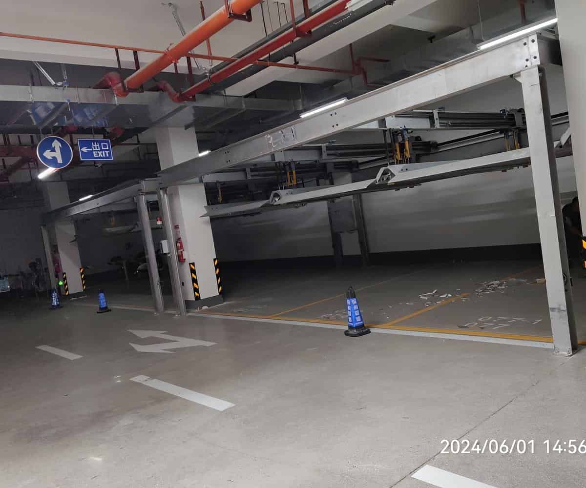 2層簡易升降機械立體停車設備出租安裝與智能多層機械車位規劃