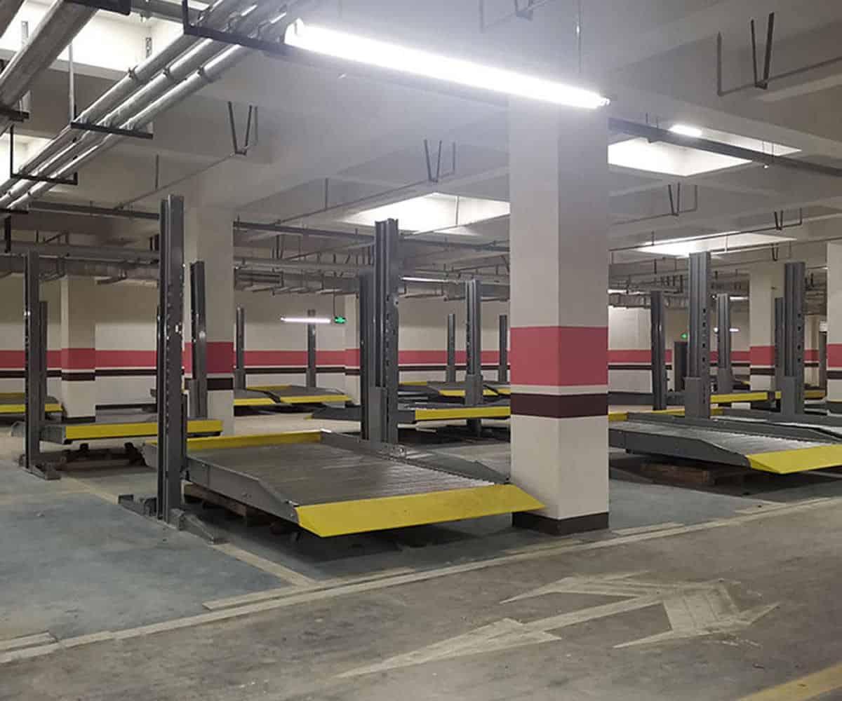 2層升降式機械停車場過驗收.jpg