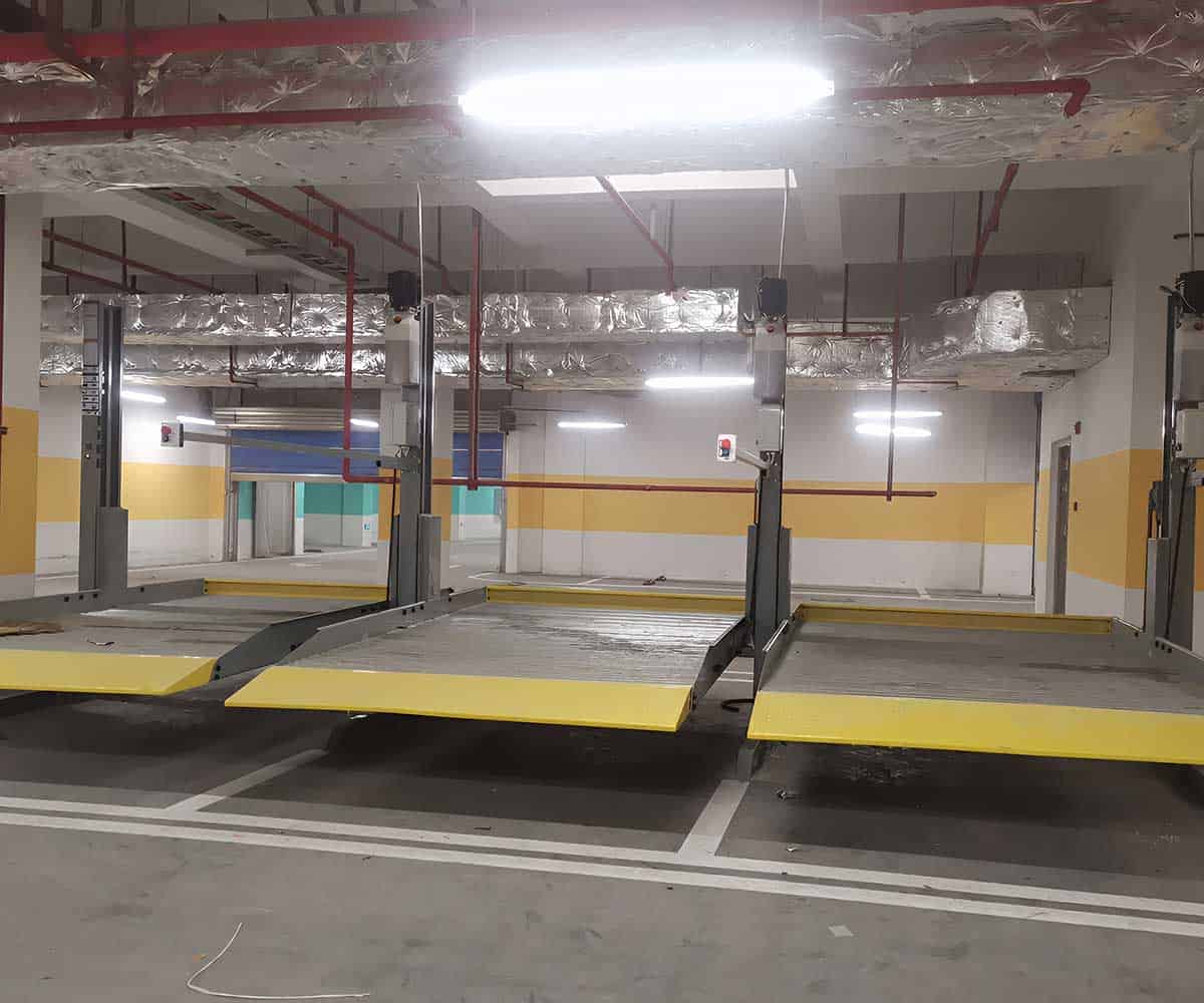俯仰式機械停車庫的分類與特點