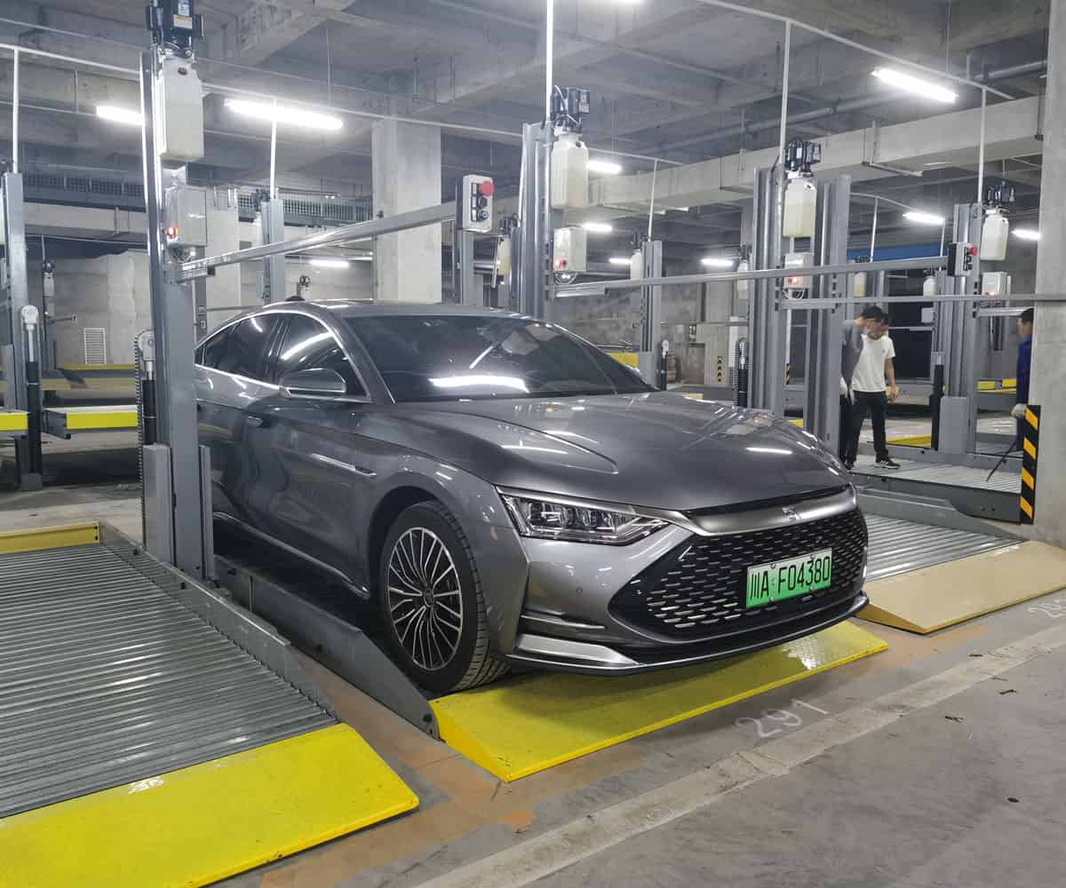 樂山市小區家用簡易升降類立體停車位