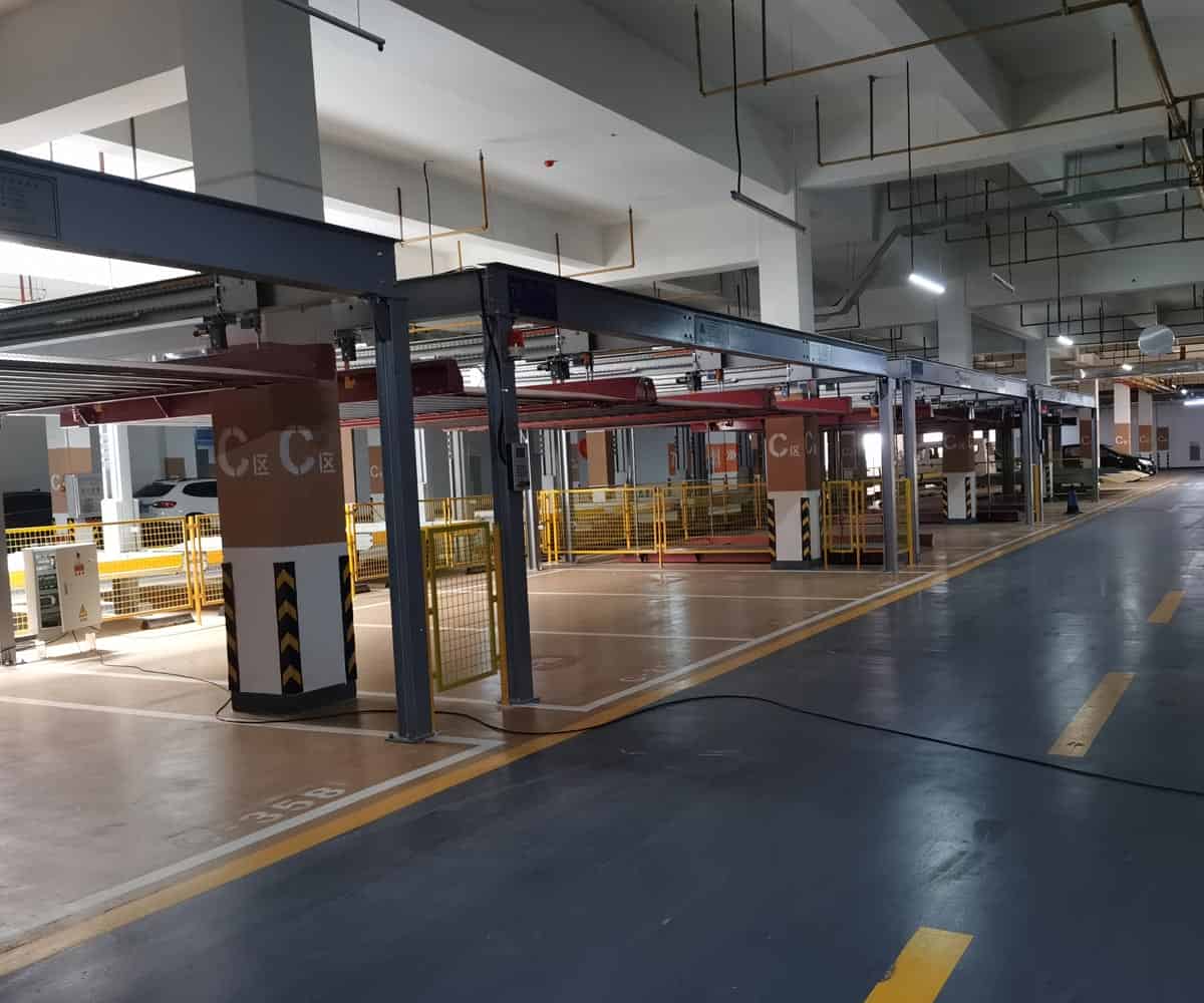自貢市小區(qū)簡易升降類立體車庫停車設(shè)備