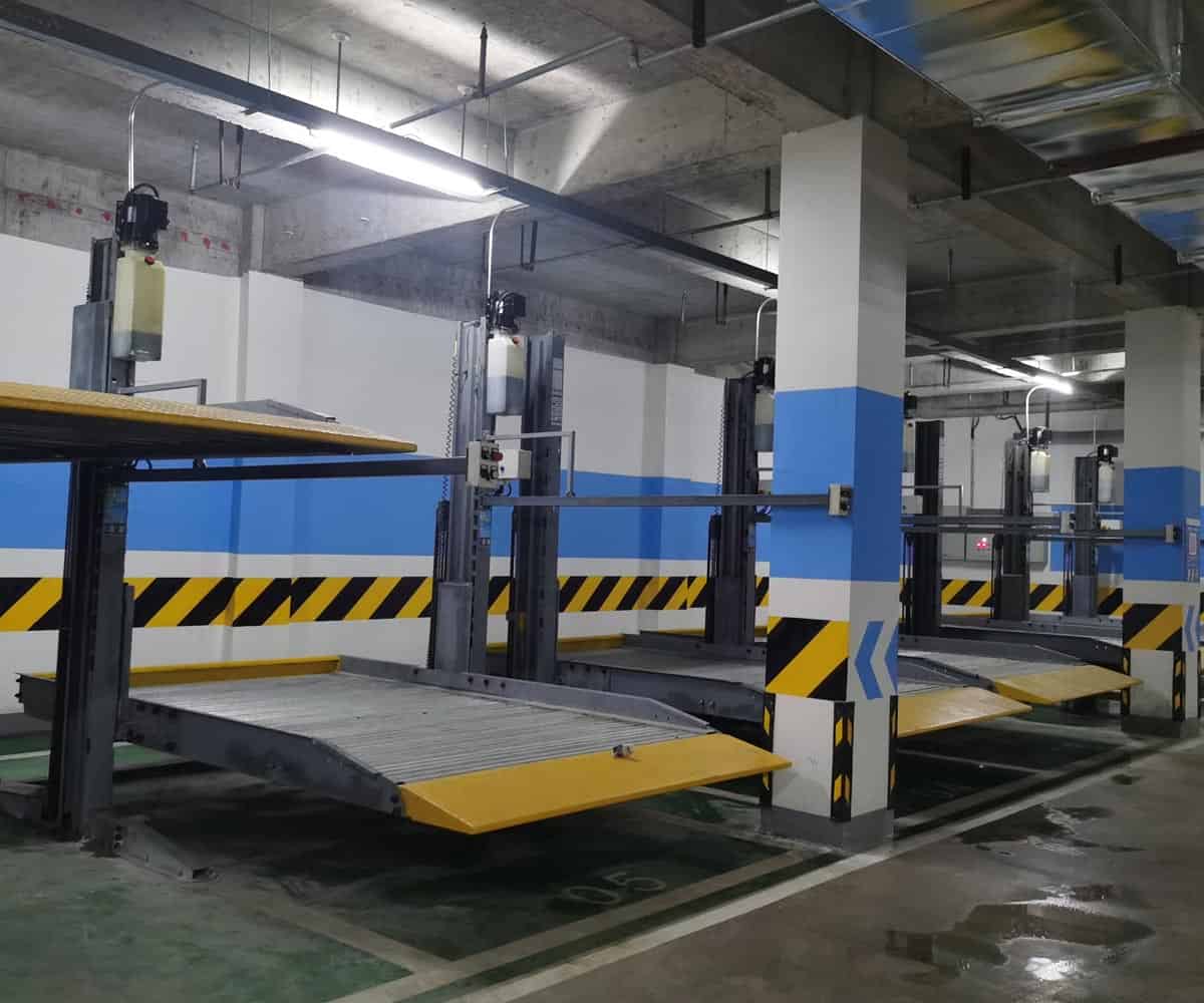 湖南省小區雙層簡易類機械停車設備