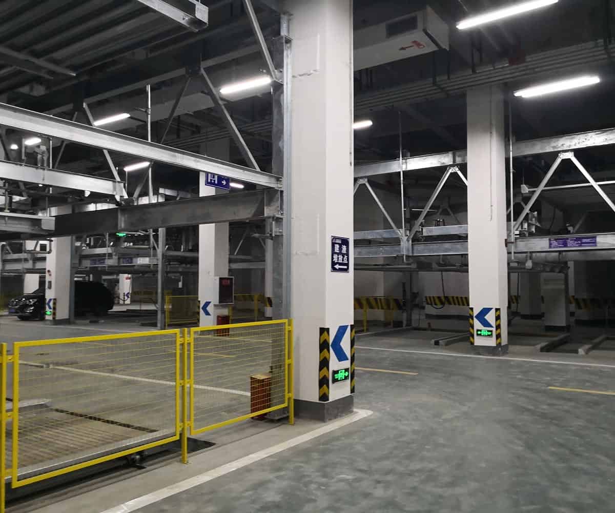雅安市負(fù)二正二地坑式PSH4D2四層升降橫移機(jī)械式立體停車設(shè)備