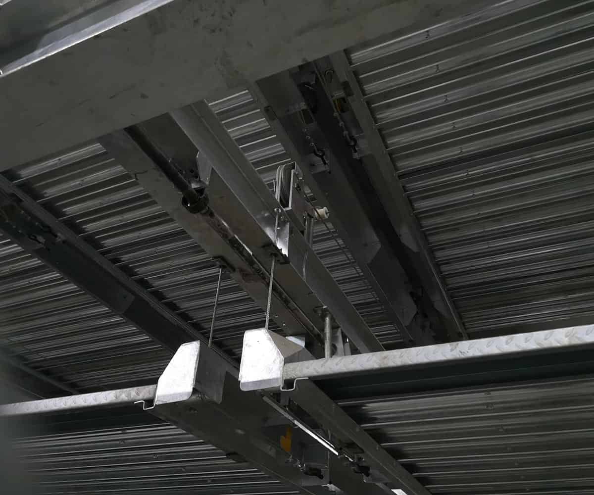 峨眉山市負一正二地坑PSH3D1三層升降橫移機械式立體停車設備