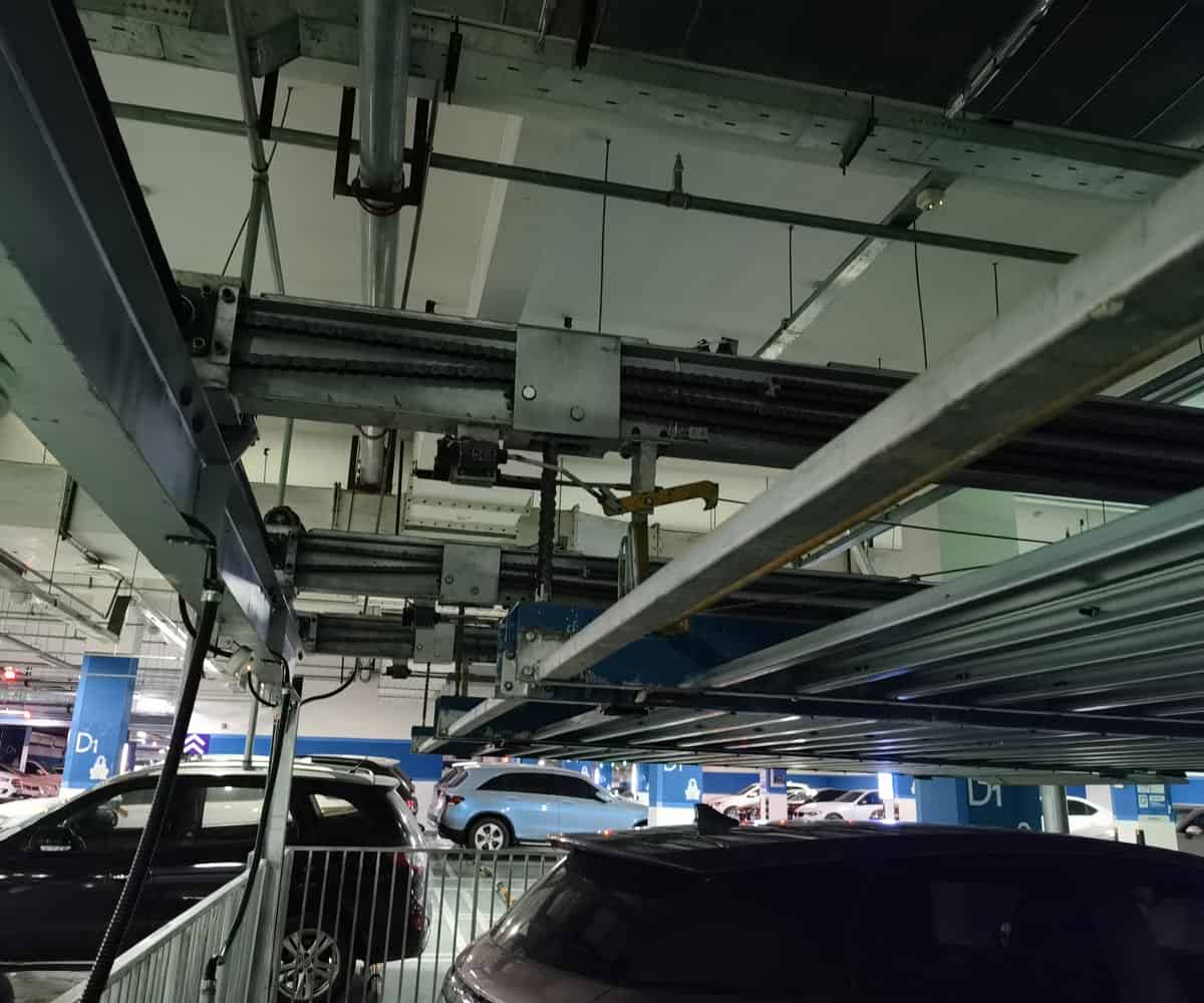 樂山市單列PSH2二層升降橫移機械式立體停車設備