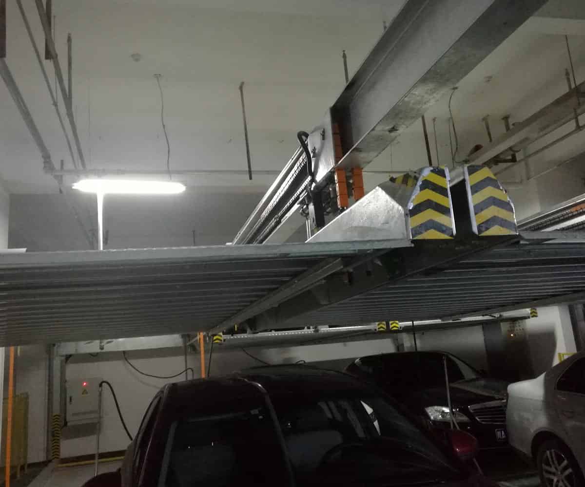 PSH2重列二層升降橫移機械式立體停車設備